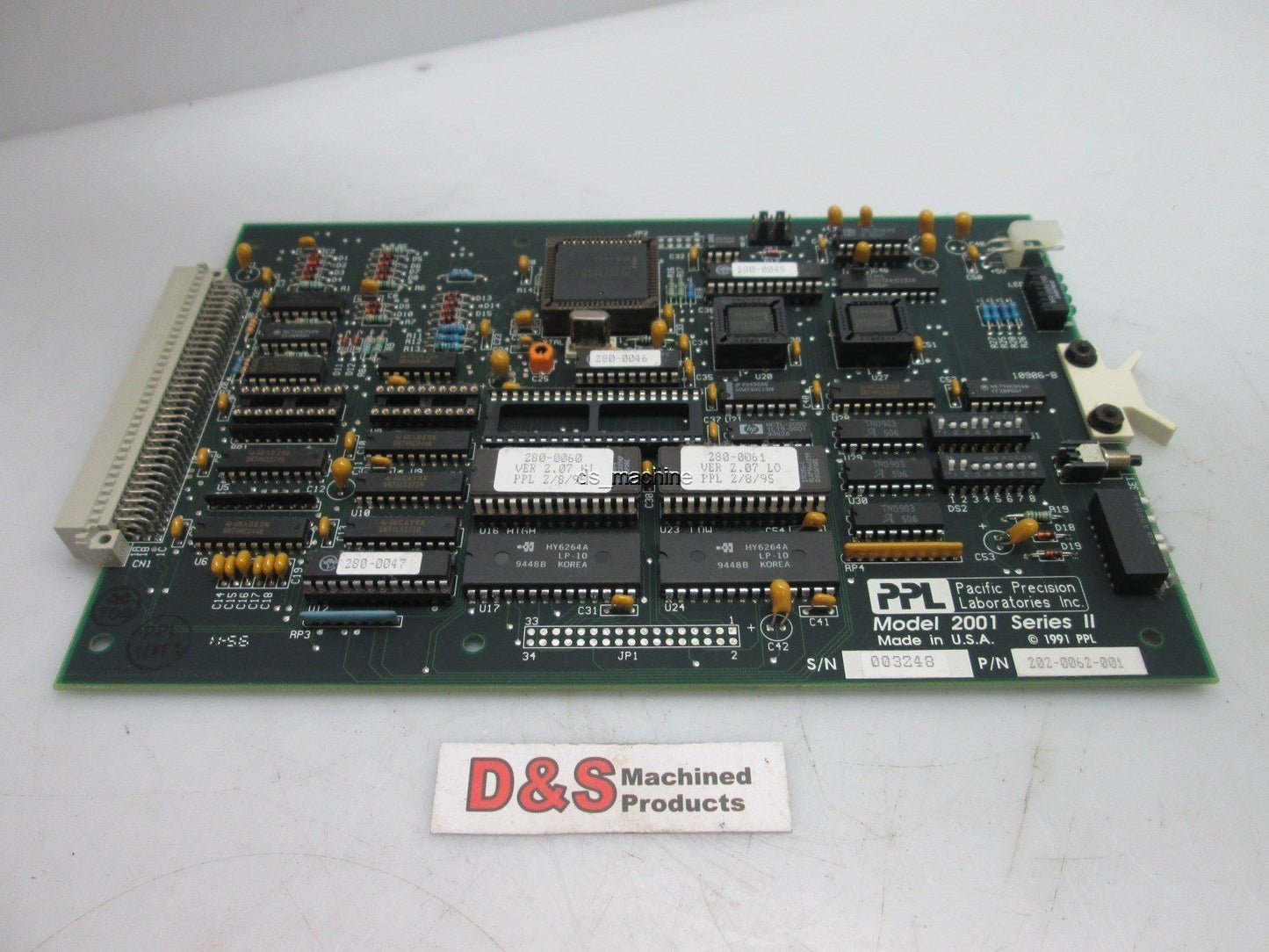 New – Open box Pacific Precision Labs 2001 Series-II 202-0062-001 Control Unit Board