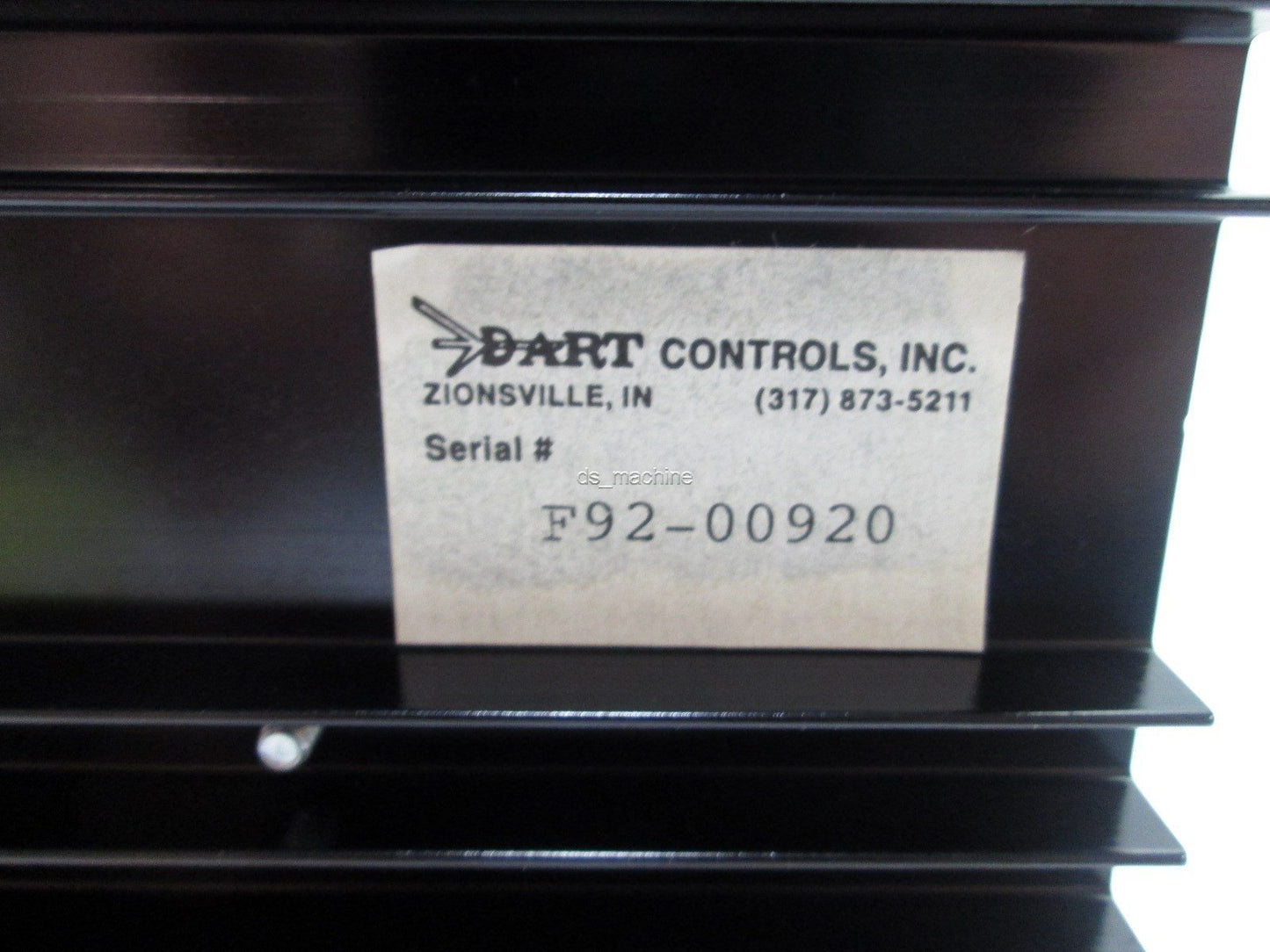 Used Dart Controls 520-200C-38 DC Drive 240VAC Input 0-180VDC Arm 200VDC Field 2HP