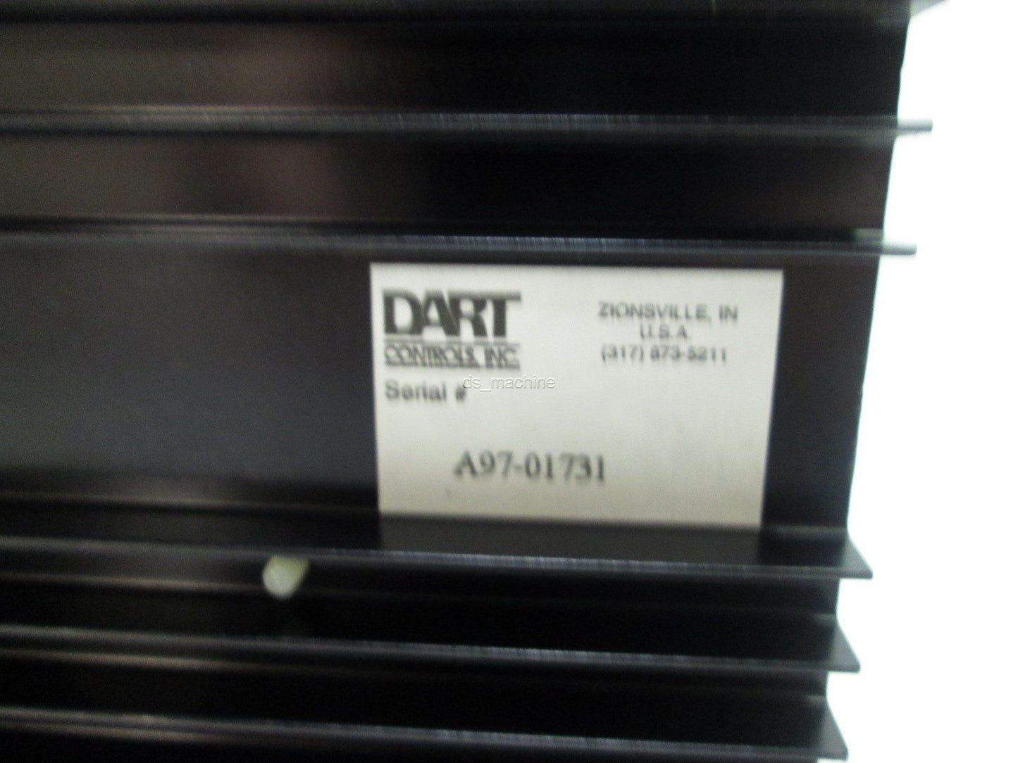 Used Dart Controls 520-200C-38M DC Drive 240VAC Input 0-180VDC Arm 200VDC Field 2HP