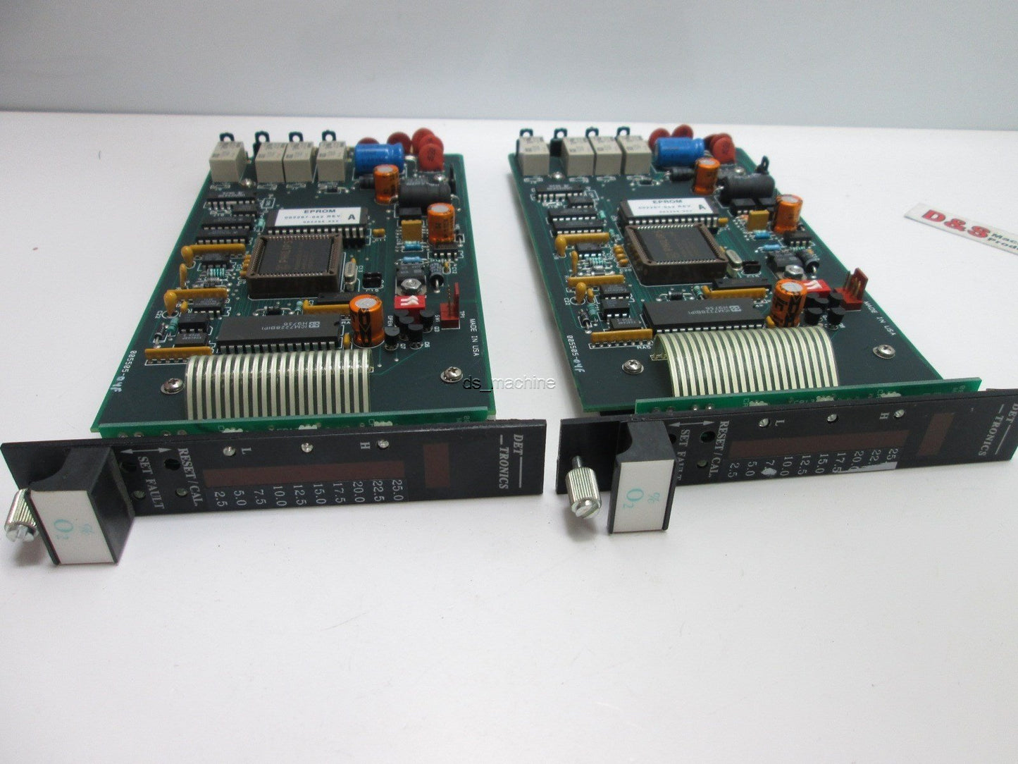 Used Lot of 2 Det-Tronics R8471-C3007 Single-Channel Gas Controller w/Enclosure