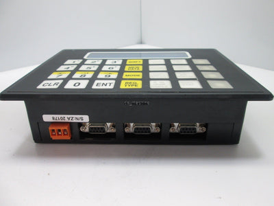 Used Kep Kessler ZOIDDAGE90V Operator Interface Ver-42.00C 12-24VDC *Needs Battery*