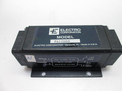 Used Electro PA12D60 Proximity Sensor 12VDC