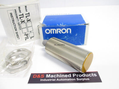 New Omron TL-X10C2-P1E Proximity Sensor 12-24VDC, 4-Pin, 30mm-wide barrel