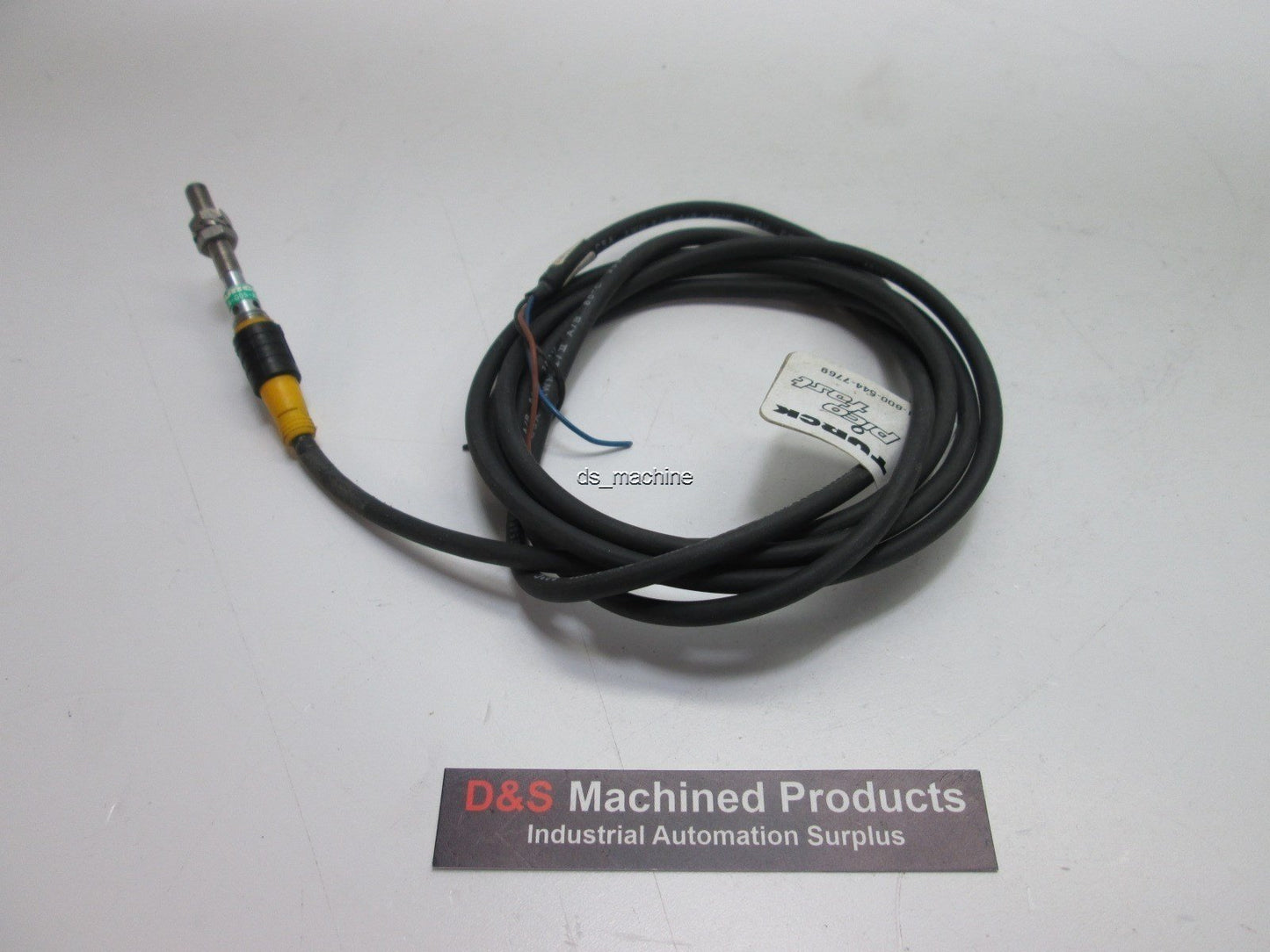 Used Turck Bi0.8-G05-AN6X-V1331 Proximity Sensor, 10-30VDC, 5ft Cable