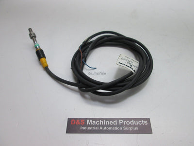 Used Turck Bi0.8-G05-AN6X-V1331 Proximity Sensor, 10-30VDC, 5ft Cable