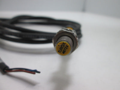 Used Turck 46724 Proximity Sensor, 10-30VDC, 1.5mm Range, 30in Cable