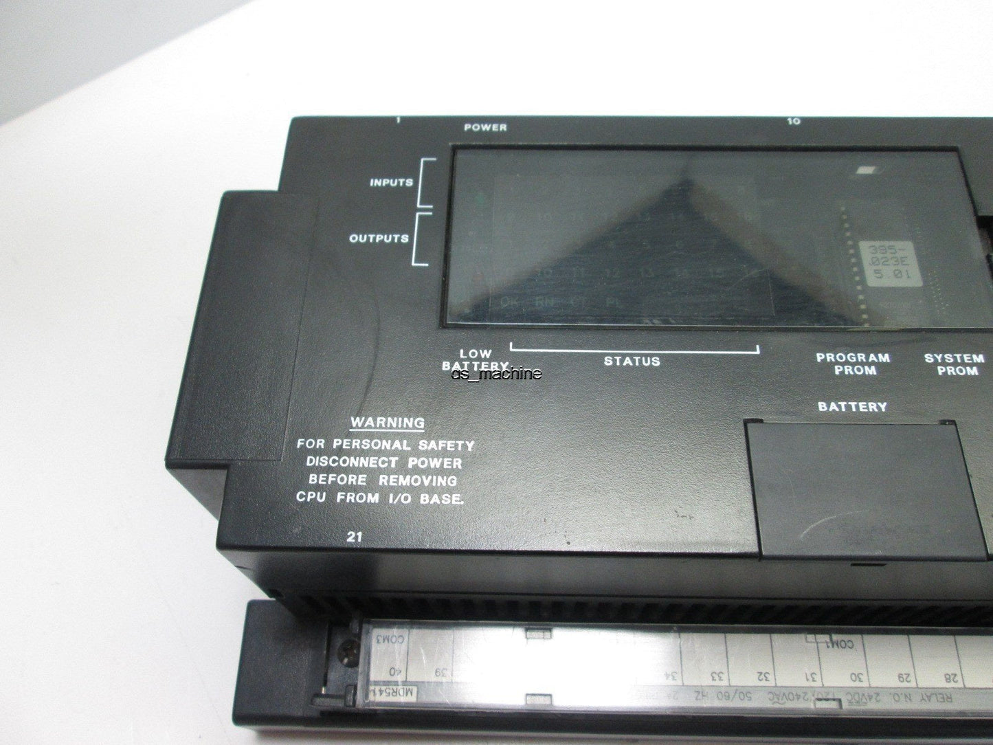 Used Ge Fanuc IC692MDR541C I/O Module w/Ge Fanuc IC692CPU211D CPU Module