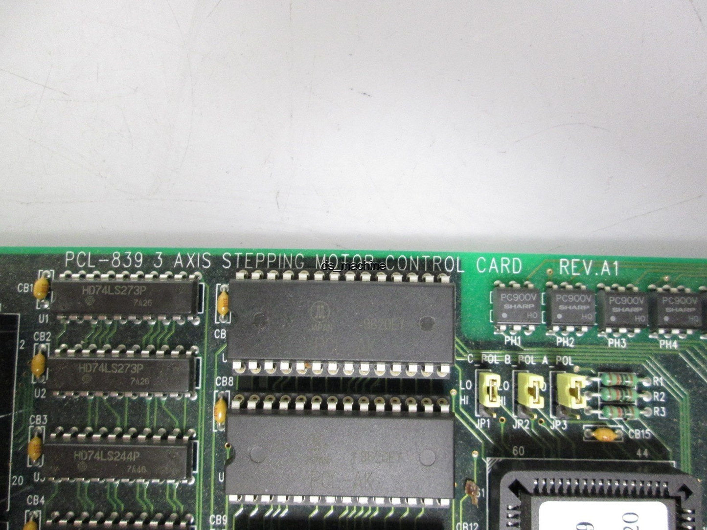 Used Advantech PCL-839 Rev. A1 3-Axis Stepping Motor Control Card 16-Bit ISA