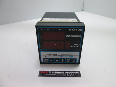 Used Athena Controls 6075-TT-E1-A Temperature Controller, 0-1400§F, 120-240VAC