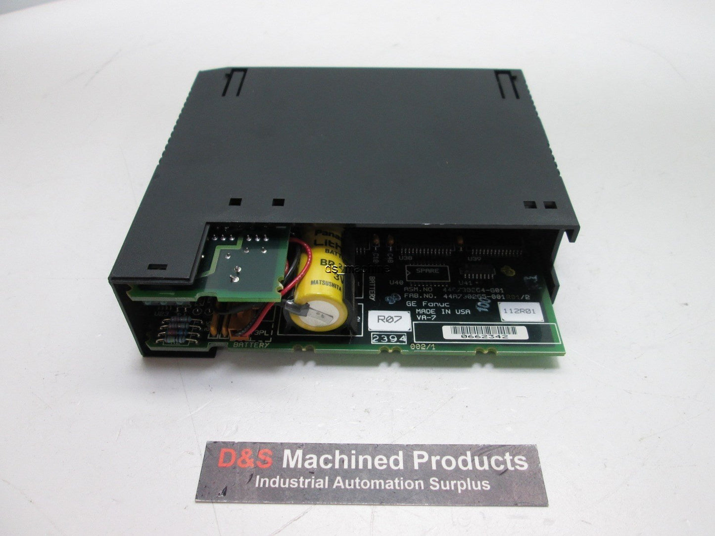 Used Ge Fanuc IC693PCM301J Programmable CoProcessor 192K, Missing Cover