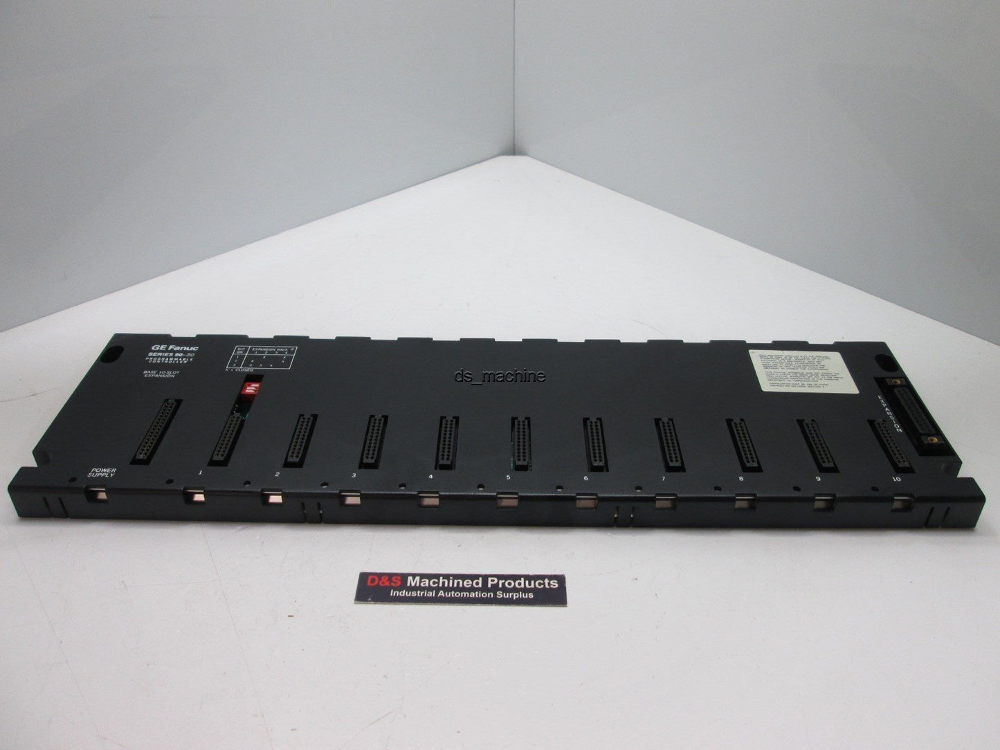 Used Ge Fanuc IC693CHS392C 10-Slot Expansion Base