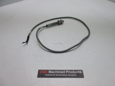 Used Turck Bi1-G08-AN6X-H1341 Proximity Sensor, 10-30VDC, 1mm Range w/Cable 22"