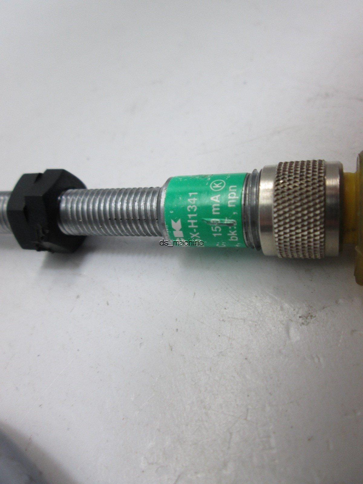 Used Turck Bi1-G08-AN6X-V1341 Proximity Sensor 10-30VDC, 1mm Range w/Cable 30"