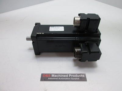 Used MCG 2282-ME4890 Servo Motor, 325VDC, 6000RPM, 4.10Amp, 7.5 lb-in, 3/8" Shaft