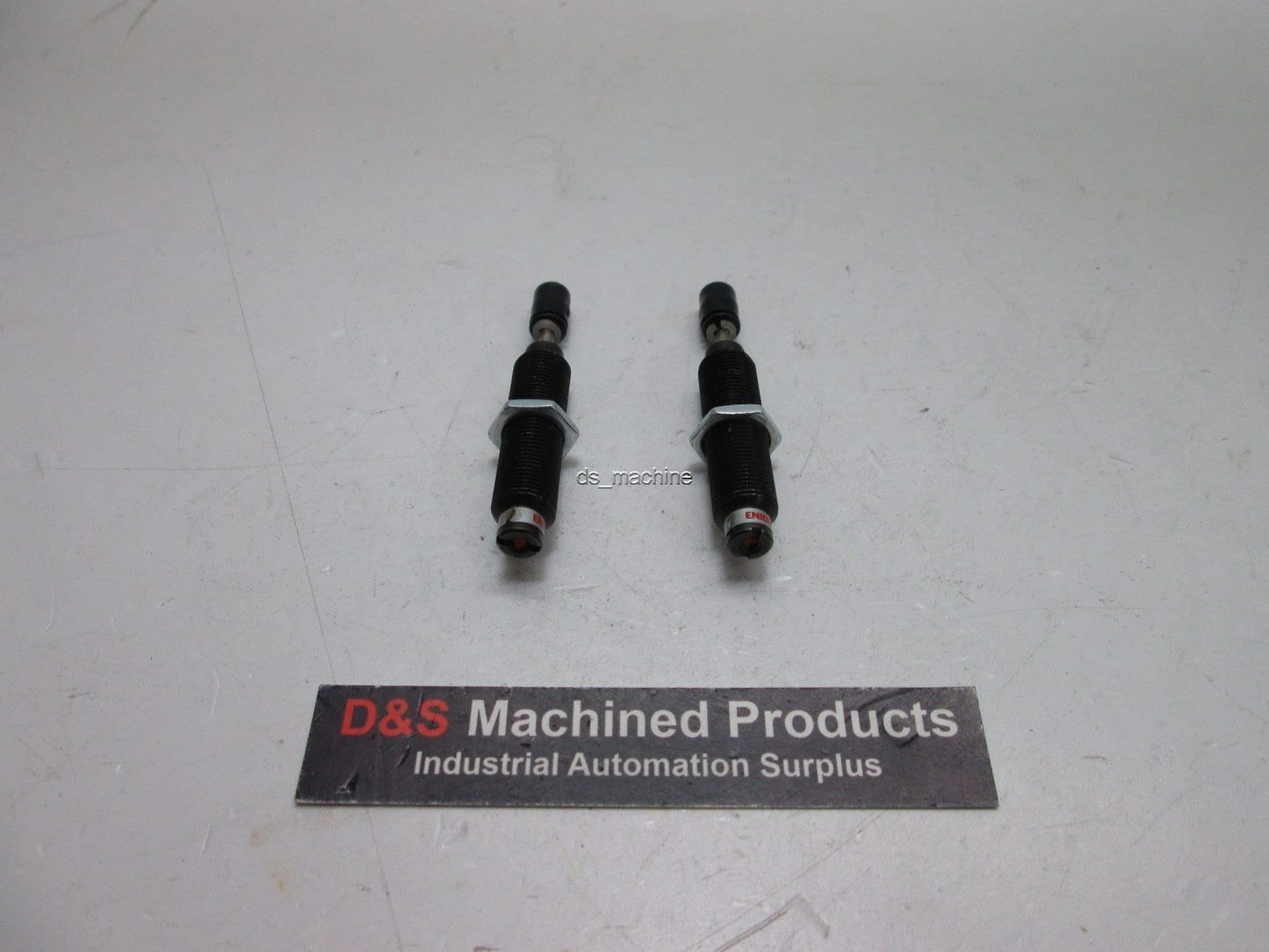 Used Lot of 2 Enidine PMX8IF1B Shock Absorber, 2.5mm Shaft Diameter, 5.5mm Stroke