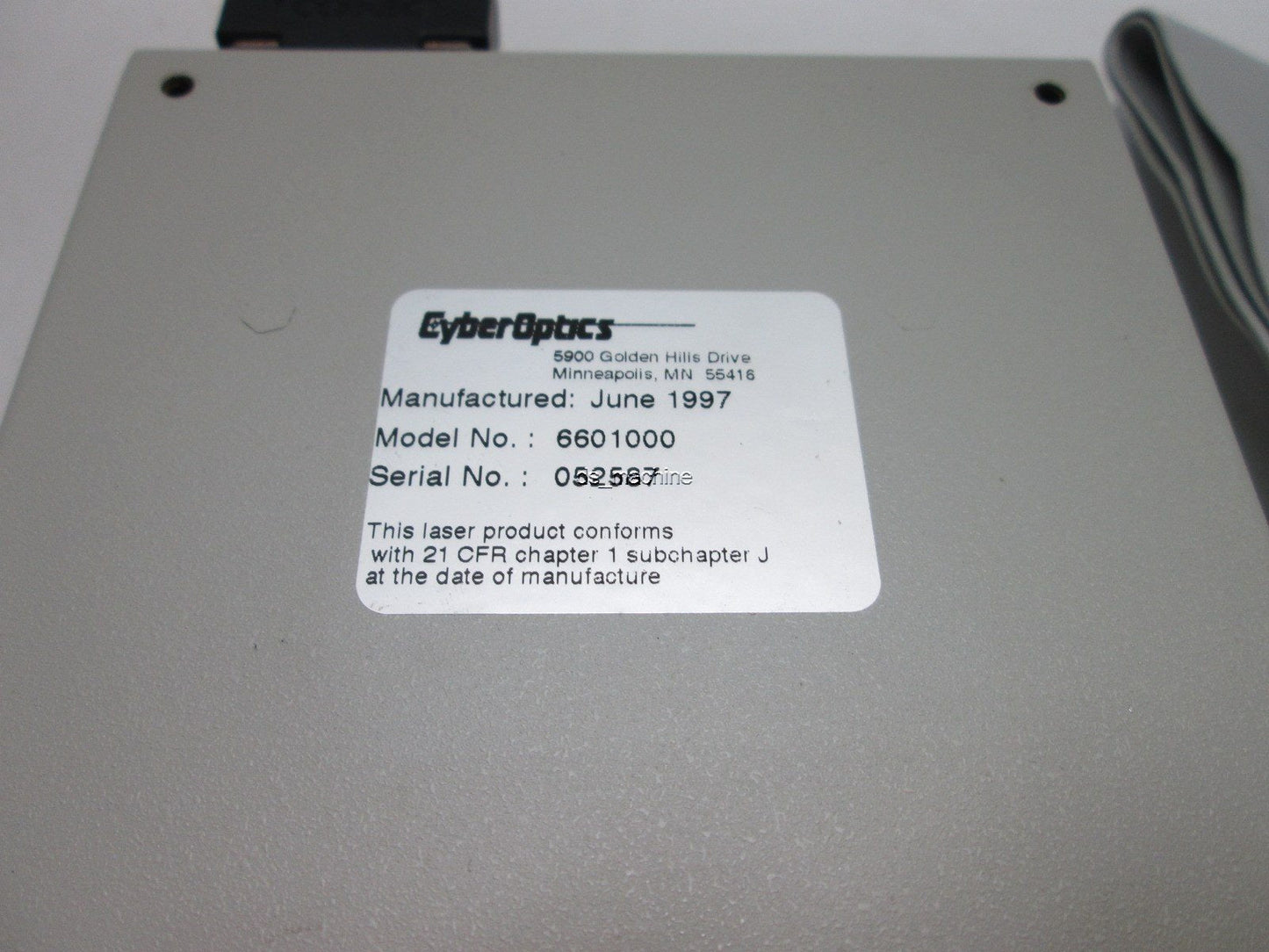 Used CyberOptics 6601000 MUX Driver Assembly w/Cable