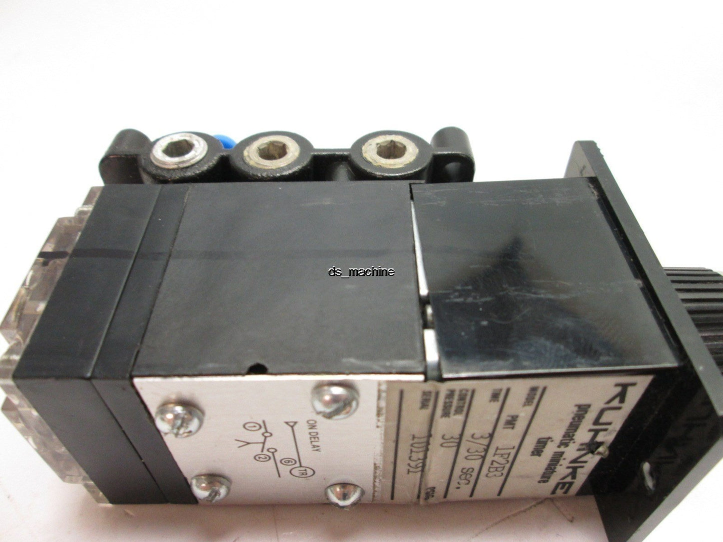 Used Kuhnke PMT 1F2B3 Pneumatic Miniature Timer, 3-30sec, 30PSIG *Visible Gap*