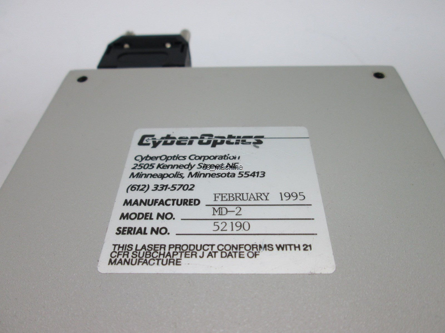 Used CyberOptics MD-02 Laser Driver Assembly Module