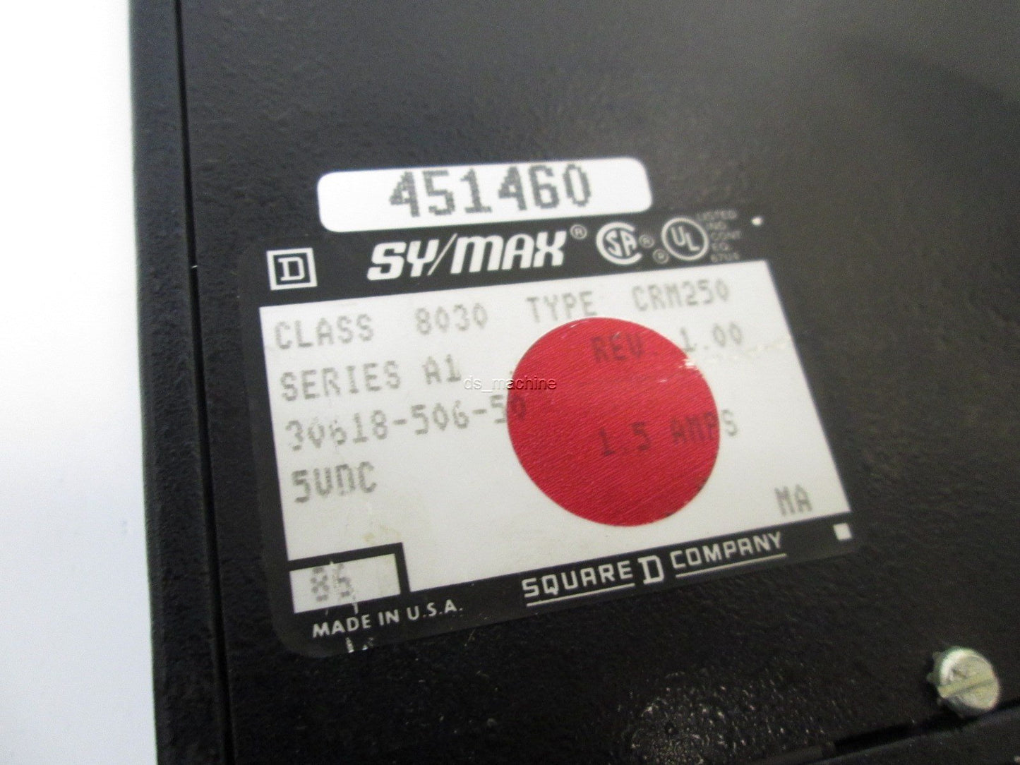 Used Square D CRM250 Series-A1 Rev1.00 Local 10/NET Interface, 8030, 5VDC 1.5A