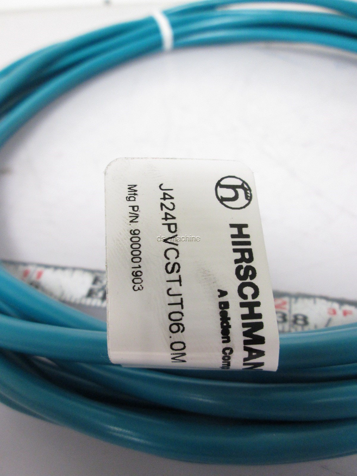 New Hirschmann J424PVCSTJT06.0M Ethernet Patch Cable Snag Resistant RJ-45 6m