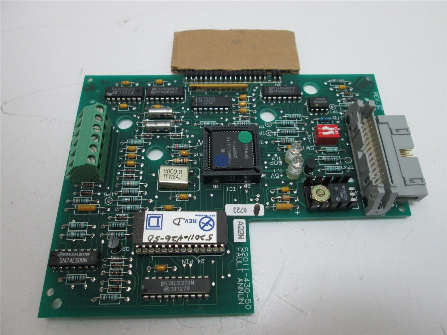 Used Square D 52011-430-50 Status Monitor Board