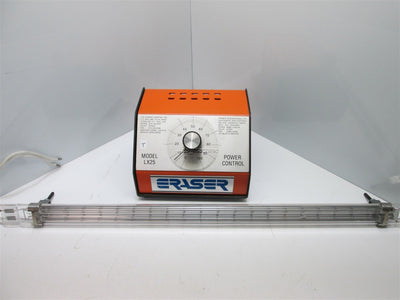 Used Eraser luxtherm LX25 Power Controller 115V 50/60Hz 25A with 110V-220V 1500W lamp