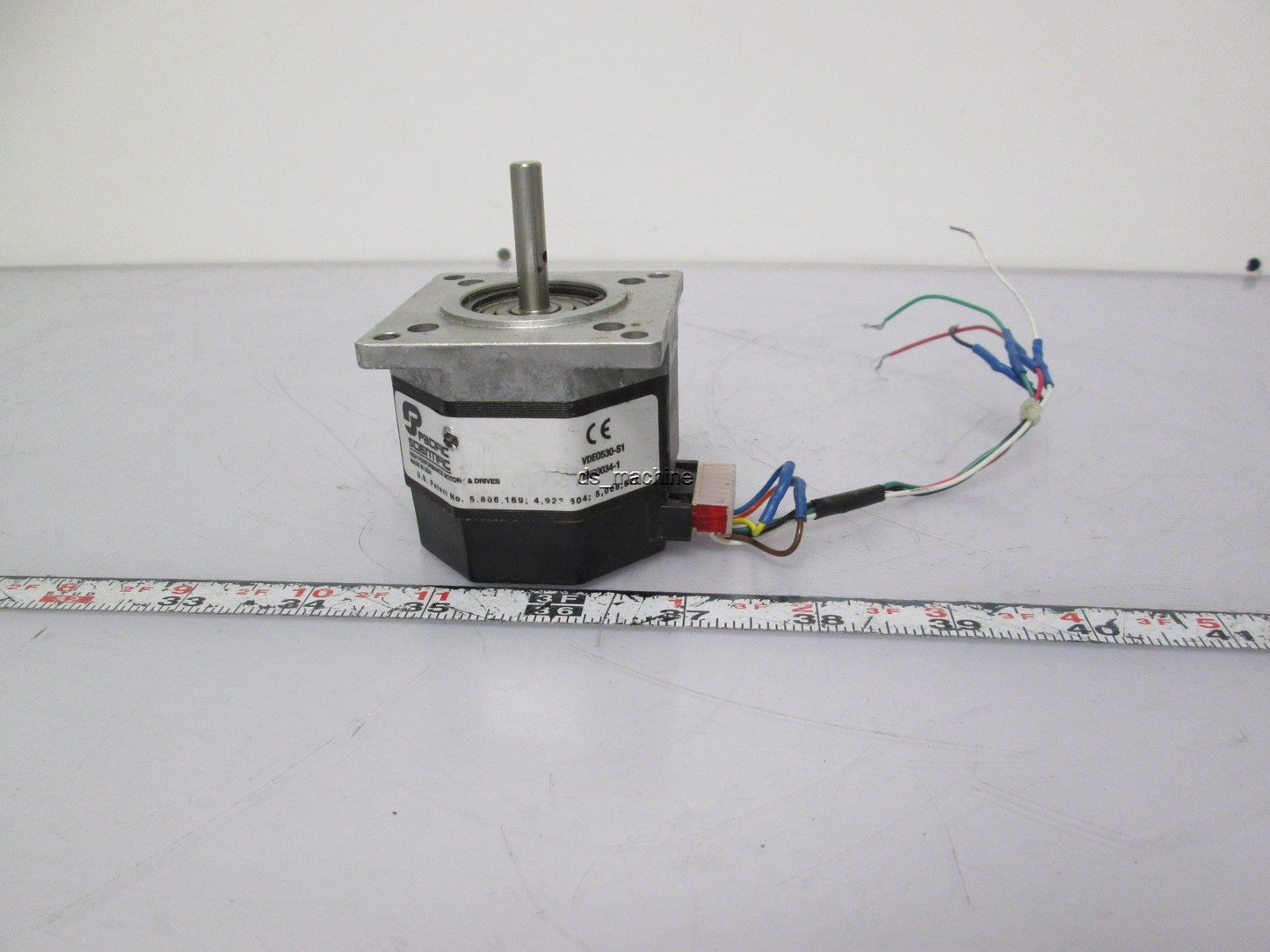 Used Pacific Scientific P21NSXS-LSS-NS-06 Stepper motor 1.8ø per Step 65VDC 1.16A