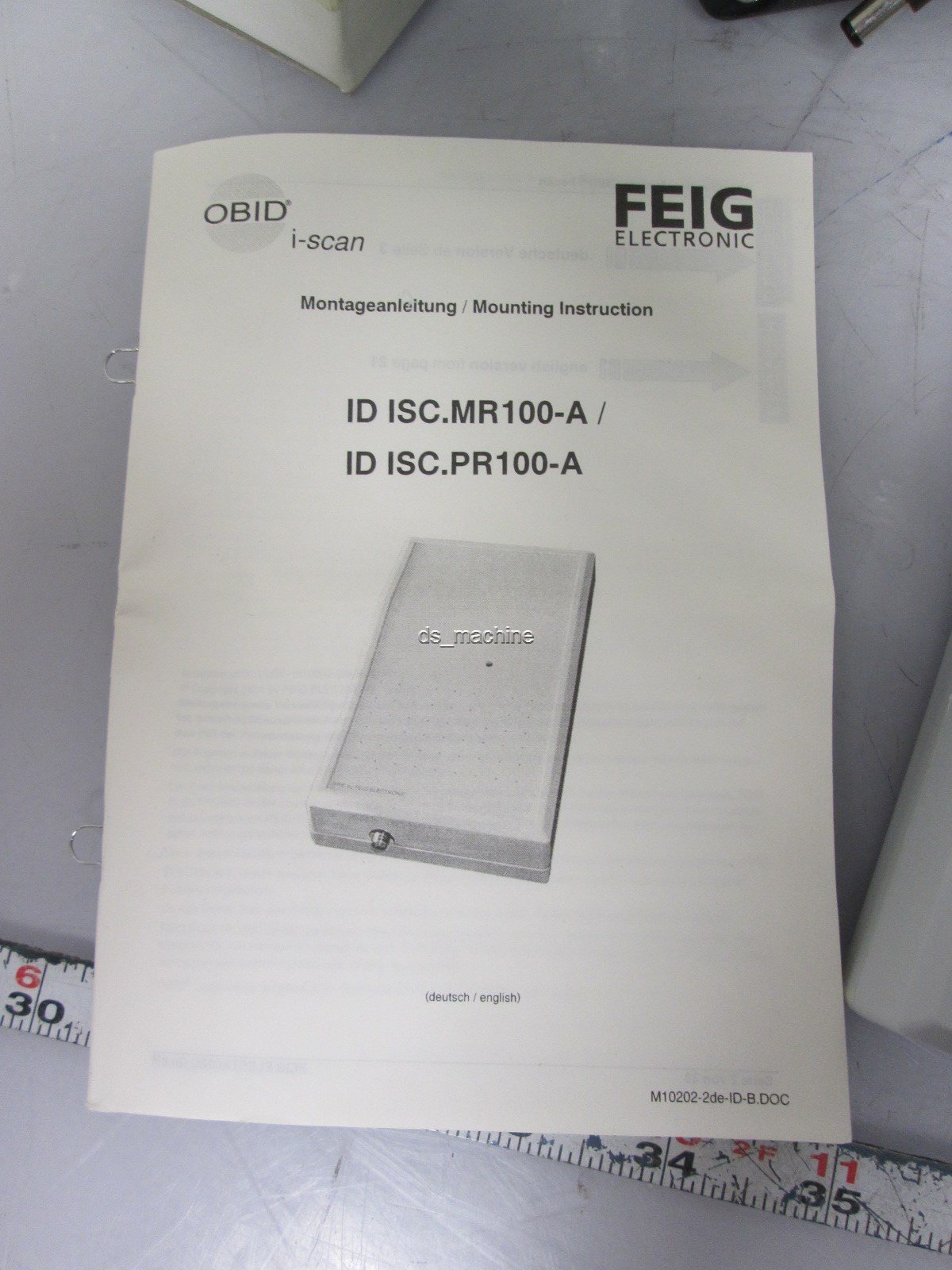 New FEIG ID ISC.PR100-A Proximity Reader 12-24VDC 13.56MHz 5VA, 180mm Range, 64kB