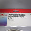 New Lot of 5 New GC Electronics 45-431 Keyboard Extension Cable 6' MD-6 PS/2