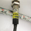 Used Banner M12PFF25 Photoelectric Sensor 10-30VDC PNP Light/Dark NEMA 6 25mm Range