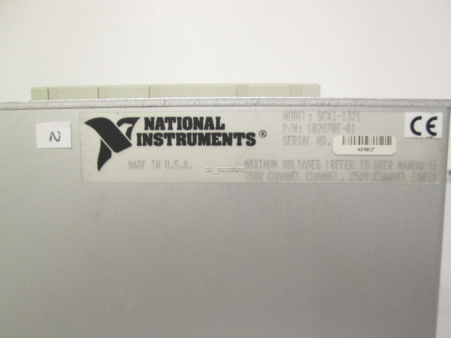 Used National Instruments SCXI-1321 Offset-Null and Shunt Calibration Terminal 250V