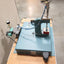 Used Janesville Mfg A-500-OT Pneumatic Press 12lb@80PSI 120VAC 2" Dye Stroke w/Timer