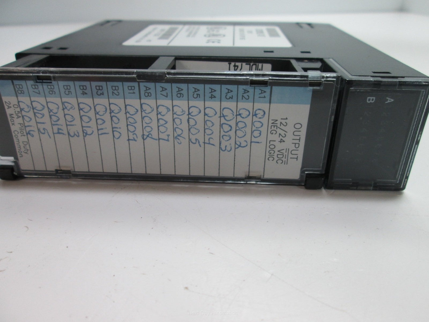 Used GE Fanuc IC693MDL741F Output Module 12/24VDC 0.5A 16PT Neg