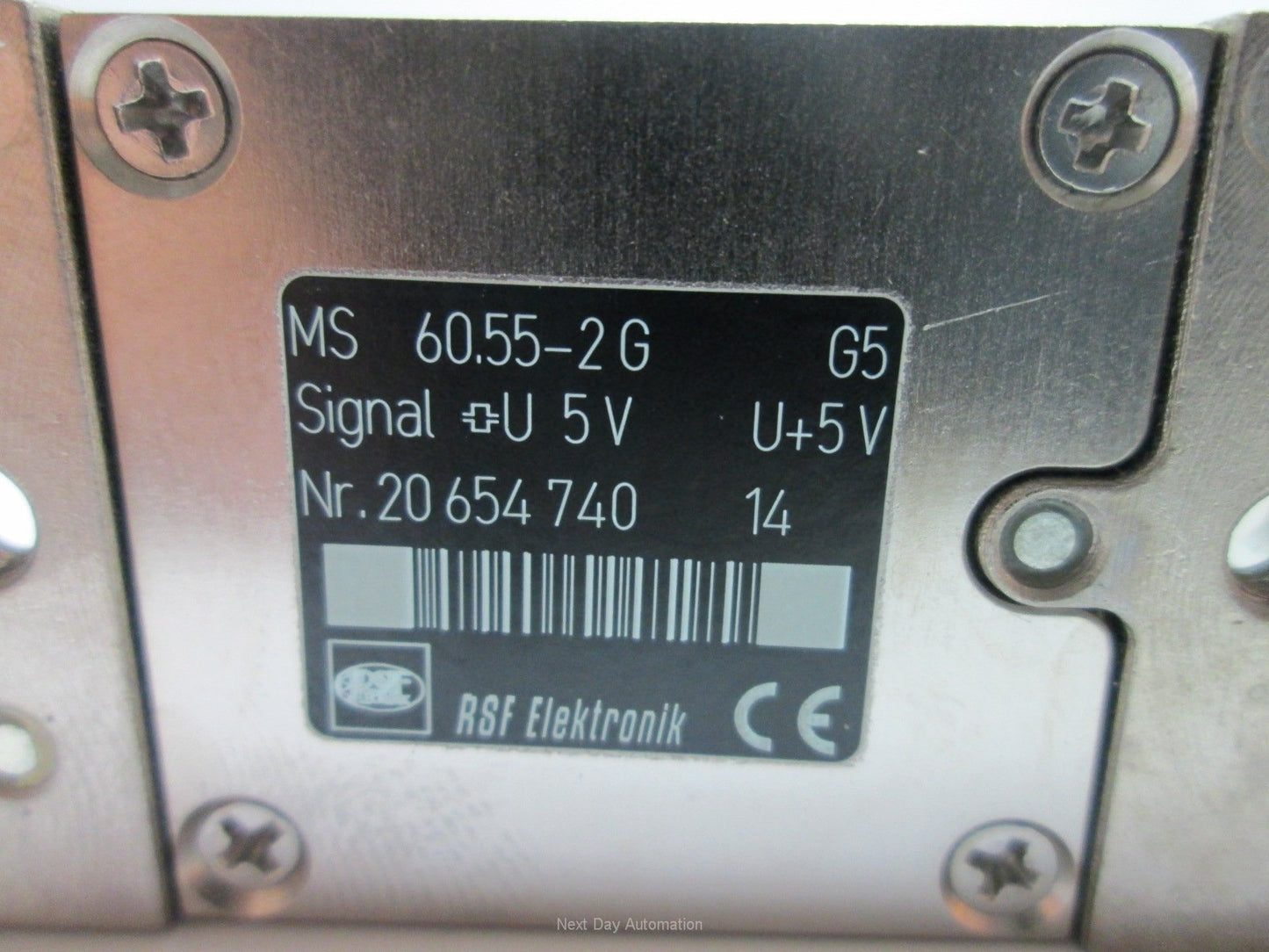 Used RSF Elektronik MS 60.55-2G Linear Encoder, 5V Signal, 0.4mm Gap