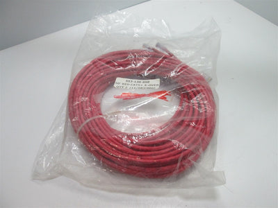 New *New* Lot of 2 50' Red CAT5+ X-OVER Cables