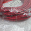 New *New* Lot of 2 50' Red CAT5+ X-OVER Cables