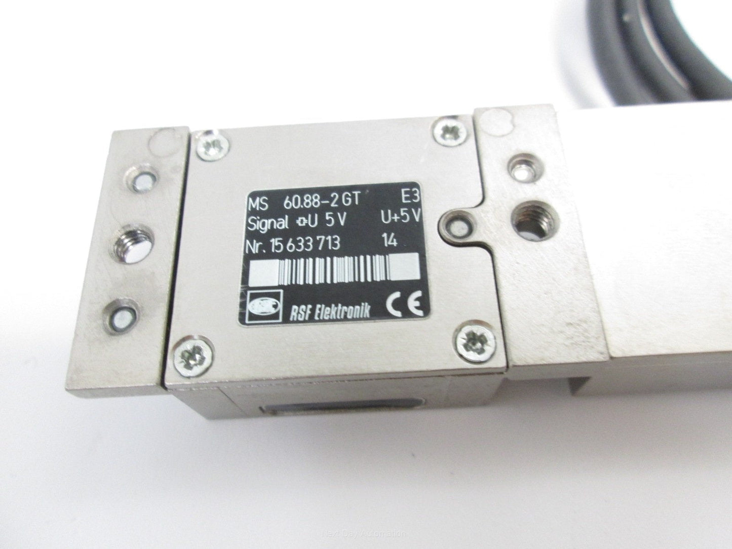 Used RSF Elektronik MS 60.88-2GT Linear Encoder with 134mm Reader, 5V Signal