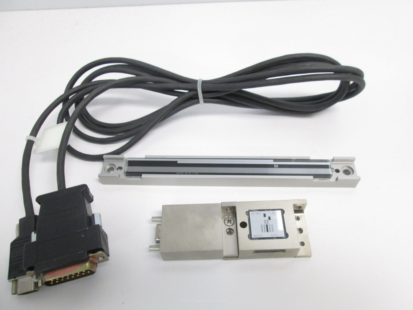 Used RSF Elektronik MS 65-55T Linear Encoder with 6.5" Reader, 50um, 5V