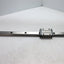 Used NSK LY150340AL Linear Rail w/ Carriage 340mm Long 24mm Height *Surface Rust*