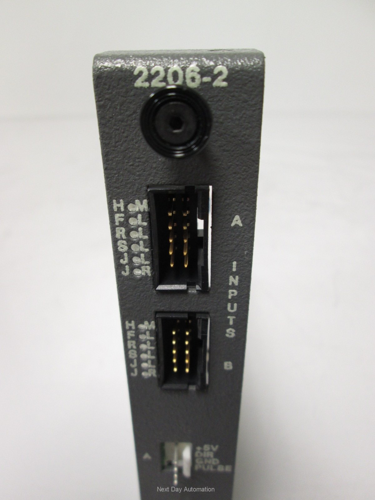 Used Control Technology Corporation 2206-2 Two Axis Stepper Motor Control Board