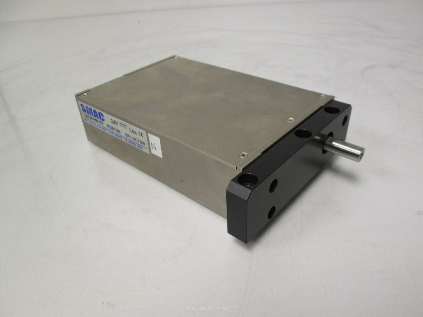 Used SMAC LAL35-050-55F MOD1364 Linear Actuator 24VDC, 50mm Stroke, 5æm Encoder