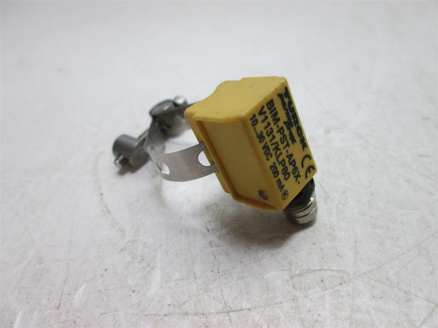 Used Turck BIM-PST-AP6X-V1131 Magnetic Field Sensor, Voltage: 10-30VDC, With Clamp