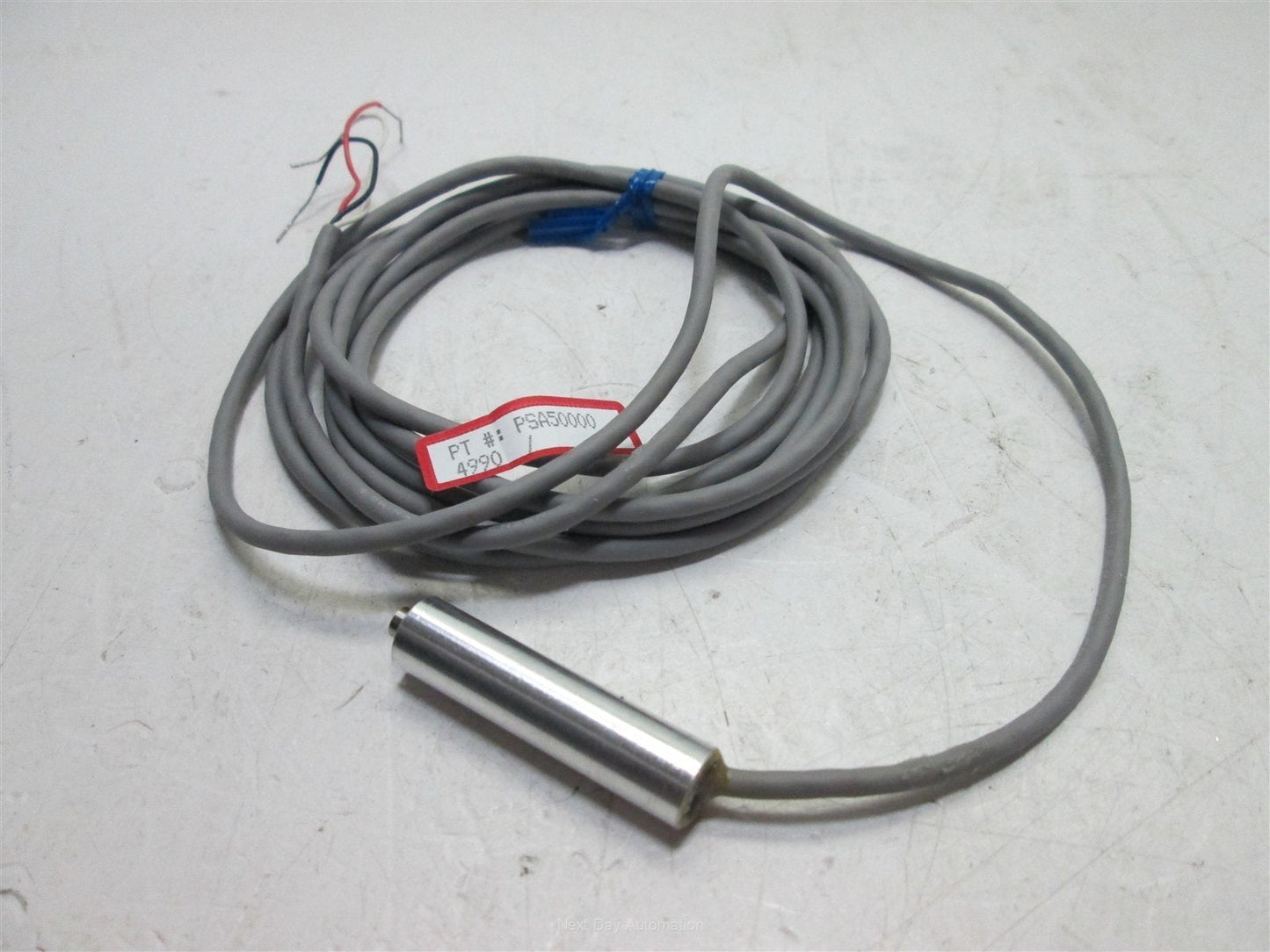 Used Red Lion PSA50000 Inductive Proximity Sensor, 3-Wire, Voltage: 5-30VDC