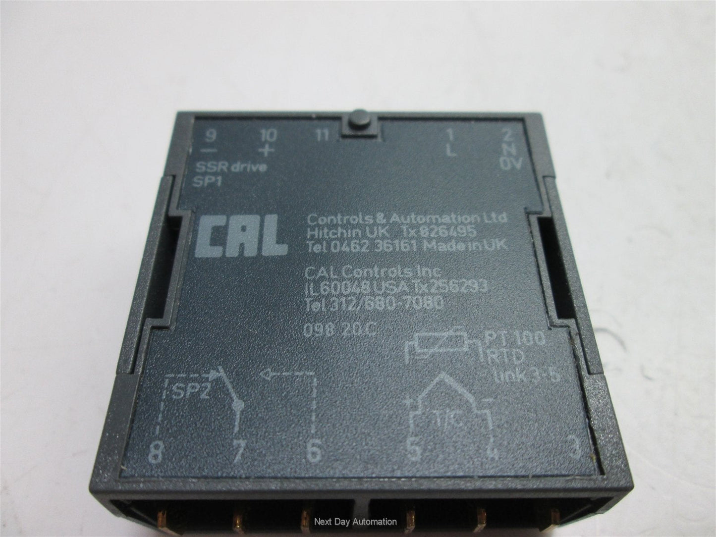 New CAL 912.11F Temperature Controller, Power Supply: 115VAC 50/60Hz