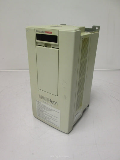 Used Mitsubishi FR-A240E-2.2K-UL AC Inverter Drive 380-460VAC 6A 3HP 3PH