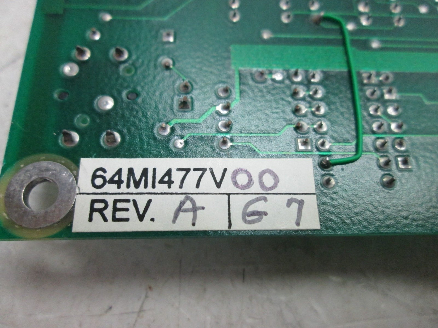 Used Olec 64MI477V00 Rev A G7 Control Board