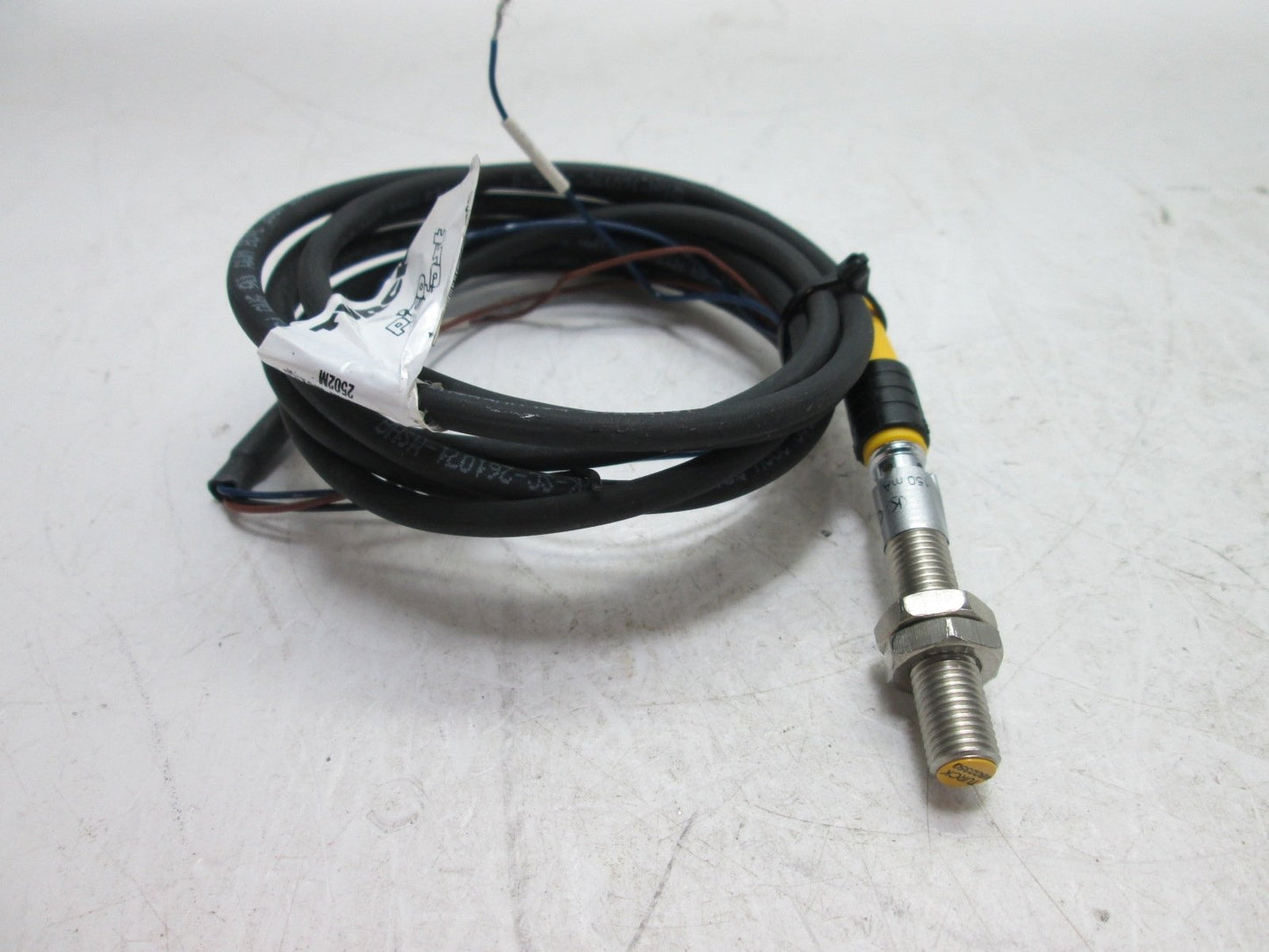 Used Turck BI1.5-EG08-AN6X-V1131 Inductive Proximity Sensor, With Straight Connection