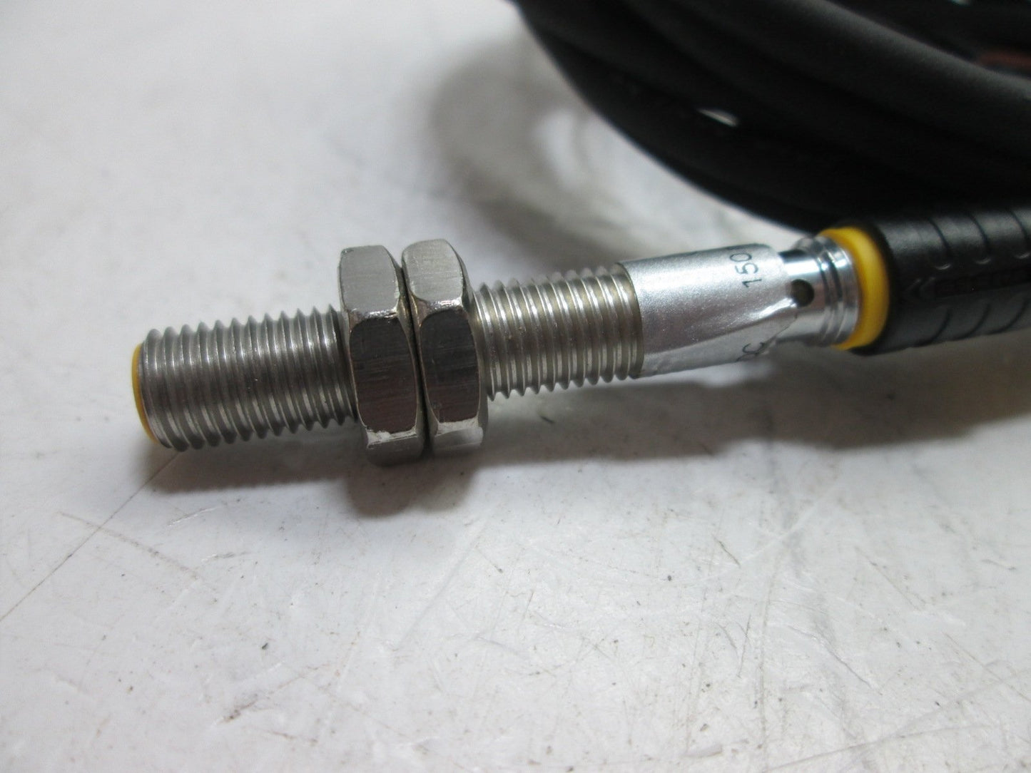 Used Turck BI1.5-EG08-AN6X-V1131 Inductive Proximity Sensor, With Straight Connection