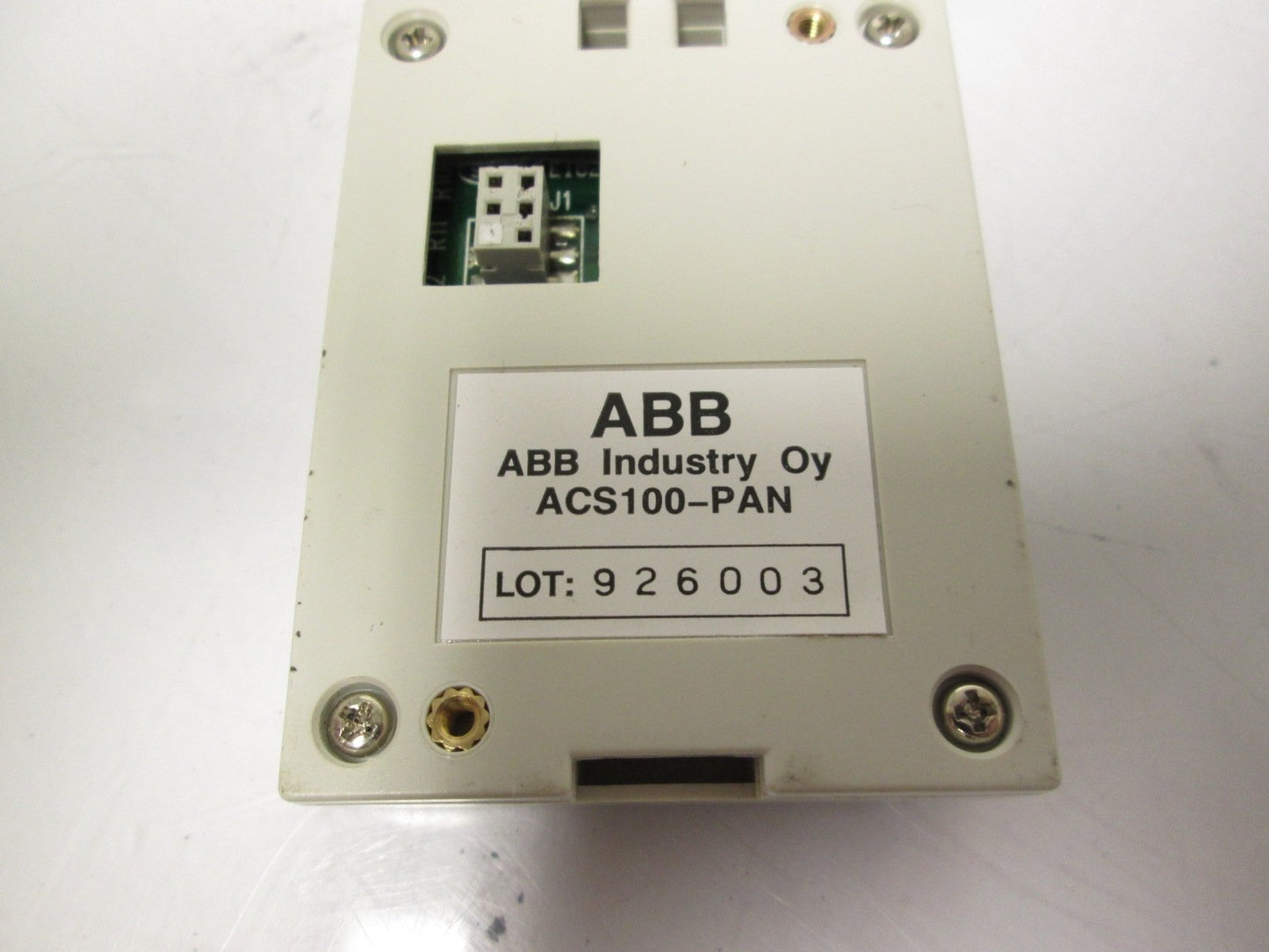 Used ABB ACS 143-K75-1-U General Purpose VFD 200-240VAC 3.2A 3PH *Missing Cover*