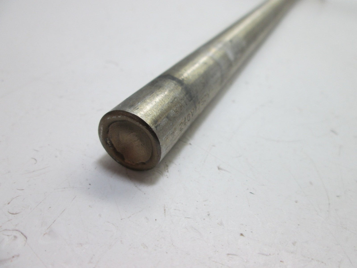 Used Watlow L15A35 Fire Rod, Voltage: 240VAC, Power: 750W, 15" Long, 5/8" Diameter